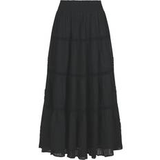 Neo Noir Dam Kjolar Neo Noir Felicia S Voile Skirt Dam - Black