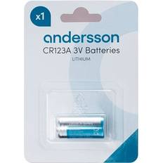 Andersson Batterier & Laddbart Andersson Andersson CR123A Lithium