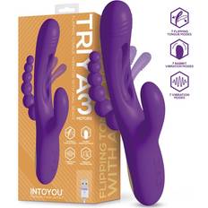 Triya Flipping Tongue Vibrator with Anal Beads