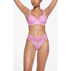 SKIMS Full Coverage Bra Pink Fits Everybody Lace