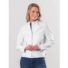 Clothing Lakeland Leather Tebay Jacket in Off-White