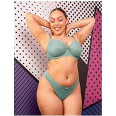 Green Bras Curvy Kate Happy Chest Balcony Bra Green, Green, 36Dd, Women