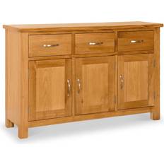 Orange Sideboards Roseland Furniture Newlyn Oak Large No Sideboard