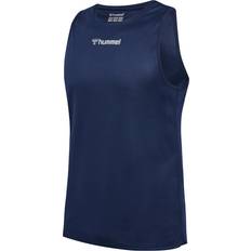 Bleu Débardeurs Hummel Tanktop - Bleu