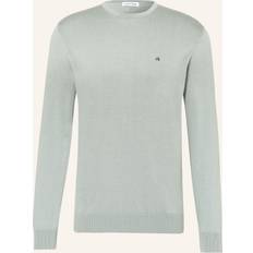 Calvin Klein Tröjor Calvin Klein Cotton Silk Blend Cn Sweater Pff-slate - Gray