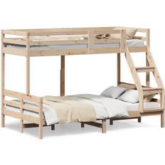 Homie køjeseng 80x200/120x200 massivt fyrretræ gyldenbrun Sengeramme
