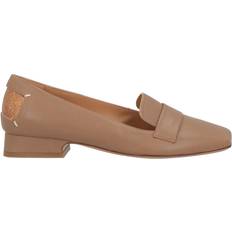 Maison Margiela Women Loafers Maison Margiela Woman Loafers Khaki Leather - Beige