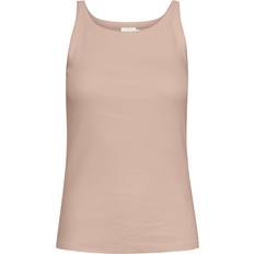 Kaffe Dame Toppe Kaffe Carna Top - Stone