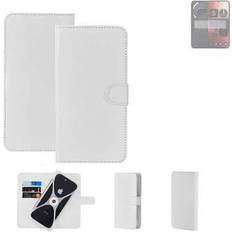 K-S-Trade Protective cover for nothing 2a wallet case white flipcover flipcase