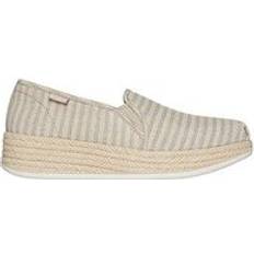 Skechers Women Espadrilles Skechers Bobs Urban Highlites Pattern Play, Natural, 4, Women