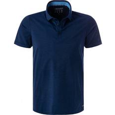 Pure Tøj Pure Herren Polo-Shirt blau Funktionsmaterial