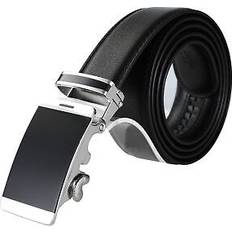 Multicoloured Belts Black AutoMADtic Leather Belt Multi One