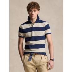 Ralph Lauren Ropa Ralph Lauren Rugby Stripe Polo Shirt - Light Vintage Heather/Spring Navy