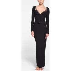 SKIMS Long Black Soft Lounge Onyx