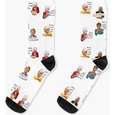 Gold - Unisex Socks Famgem Dress Socks Golden Novelty Fancy Crazy Pattern Crew Casual for Men Women