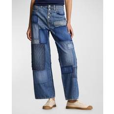 Ralph Lauren Pants & Shorts Ralph Lauren High-Rise Wide-Leg Cropped Jeans SATCHIE WASH 26