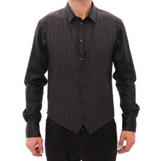 Men - Stripes Vests Dolce & Gabbana Suit Vests