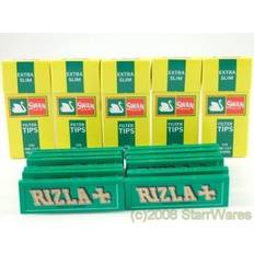 Rolling Papers Rizla Green Rolling Papers and Swan Extra Slim Filter Tips 600