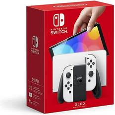 S Products LLC, Switch OLED model with White Joy-Con [New ]