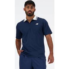 New Balance Men Polo Shirts New Balance Men's Tournament Polo - Blue