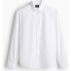 H&M XXL Skjorter H&M Herre Hvit Slim Fit Easy iron-skjorte