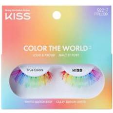 False Eyelashes Kiss Color The World Pride Glue-On False Eyelashes