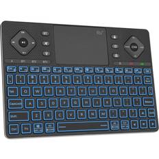 Rii Bluetooth Keyboard for iPad,2.4G &Bluetooth Keyboard Backlit, Compact