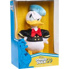 Ducks Soft Toys Just Play Disney Classics Donald Duck 90th Anniversary 14-inch Collector Plush Stuffed Animal, Duck, White, Kids Toys for Ages 2 Up