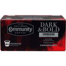 Community Coffee Dark & Bold Espresso Roast Pods, Keurig 2.0