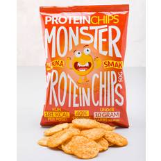 Snacks Monster Supersnacks Lavkarbo Protein Chips Paprika 50g