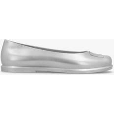 Marc Jacobs Chaussures basses Marc Jacobs Silver Melissa Edition Ruby Ballerina Flats BA533 Silver