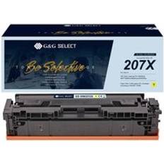 G&G Toner Remplace 207X Compatible Jaune