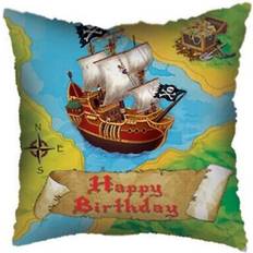 Unique Party Ship Happy Birthday Foil Balloon Multi One Size