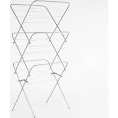 3 Tier Foldable 15m Clothes Airer Silver Grey