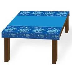 Party Decorations Qualatex Happy Birthday Party Table Cover Blue One Size