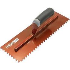 Refina Copper Adhesive Spreading Notched Tiling Left Handed 14 355mm 6mm Notches Trowel