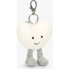 Jellycat Amuseable Cream Heart Bag Charm