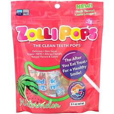 Vegan Candies Zollipops The clean teeth watermelon, 3.1