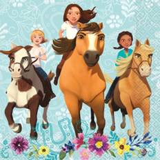 Dreamworks spirit riding free birthday party lunch napkins 16