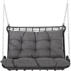 Canopy Porch Swings Christopher Knight Home Arruda Outdoor Wicker Porch Swing