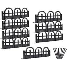 Plastic Lawn Edging Dimex Landscape edging kit, decorative wrought iron, 10-ft. -3601-10-6