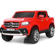 Goplus Licensed Mercedes Benz x Class 12V 2-Seater Kids Ride On Car Red