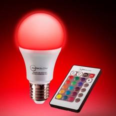 Auraglow 10W Remote Control Colour Changing Led Light Bulb E27 One Size