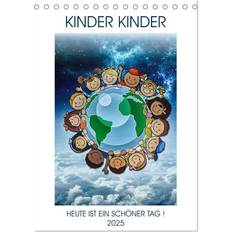 Calvendo KINDER KINDER Tischkalender 2025 DIN A5 Monatskalender: