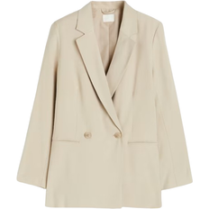 H&M Double Breasted blazer - Light Beige