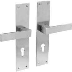 Deurklinken Intersteel Deurkruk Amsterdam 72 mm RVS