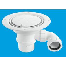 Plumbing Mcalpine Tsg1Whstw295 50mm Water Seal Trap With 1" X 90Degree Swivel Multifit Outlet Bend One Size