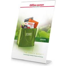 Broschyrställ Office Depot Skyltställ A4 L-fot transparent
