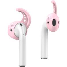 AirPods Silikoni Koukut Korvakorut Vaaleanpunaiset