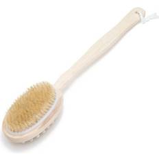 Bath Brushes Bath Brush with Long Handle for Exfoliating Skin and Wood Beads